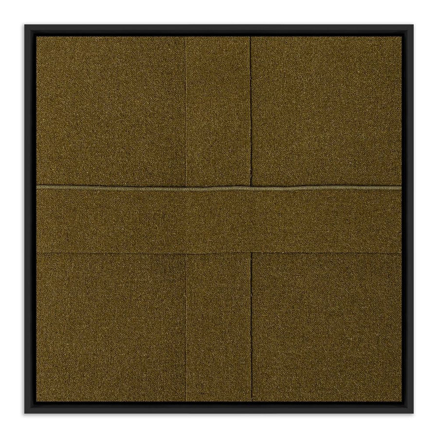 Wall Art Wwii By Karen Covey - 32"X32" - Black Maple Floater