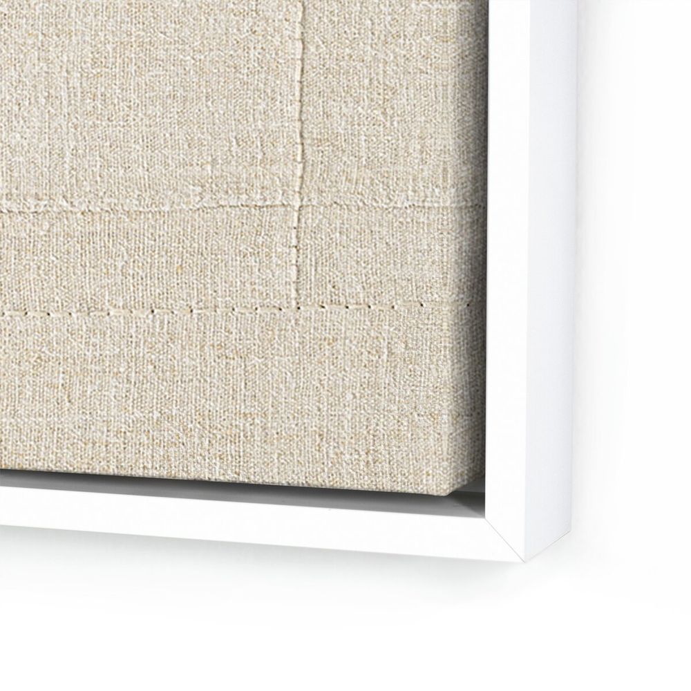 Wall Art Boxed In By Karen Covey - 48"X48" - White Maple Floater