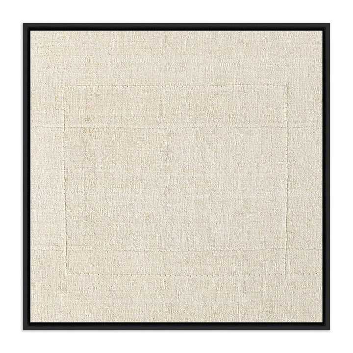 Wall Art Boxed In By Karen Covey - 32"X32" - Black Maple Floater