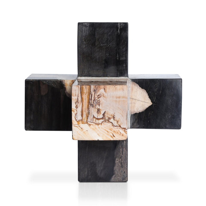 Fossil Wood Jack - Dark Petrified Wood