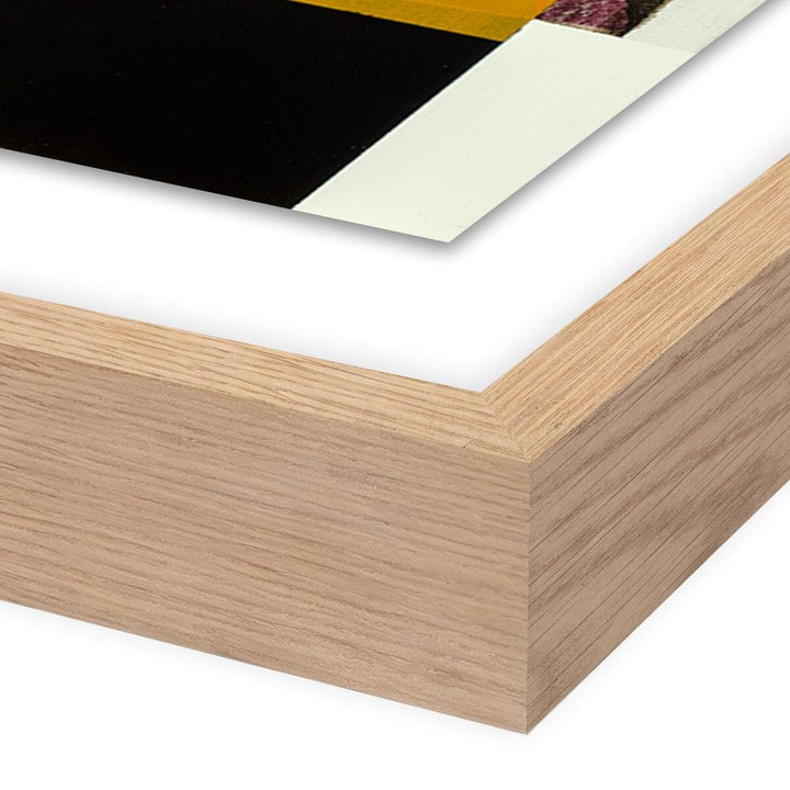 Wall Art Trajectory By Alyson Khan - 30"X40" - White Oak