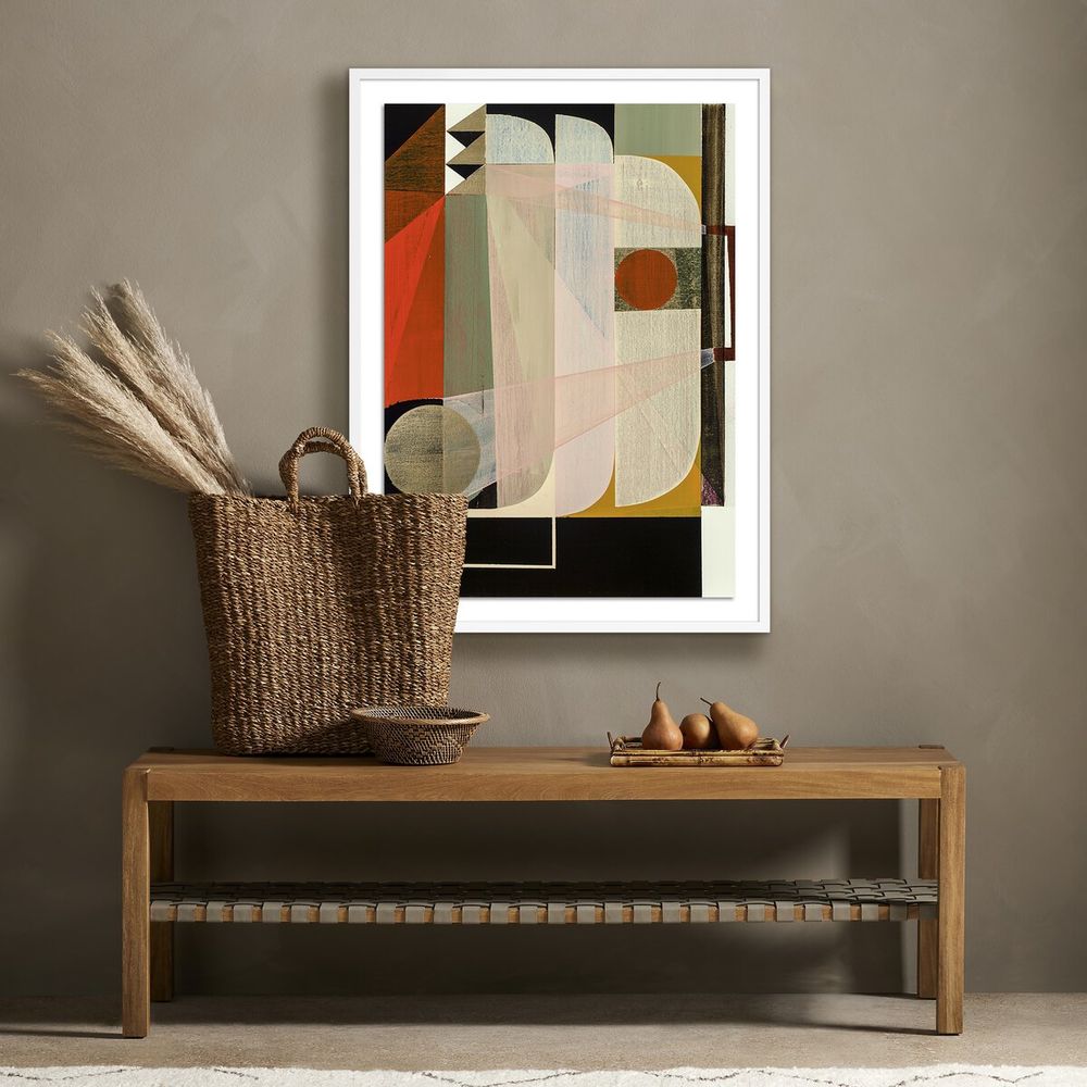 Wall Art Trajectory By Alyson Khan - 30"X40" - White Maple