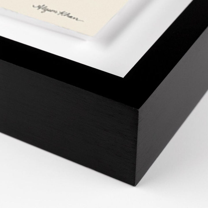 Wall Art Leaf By Alyson Khan - 16.5"X40" - Black Maple