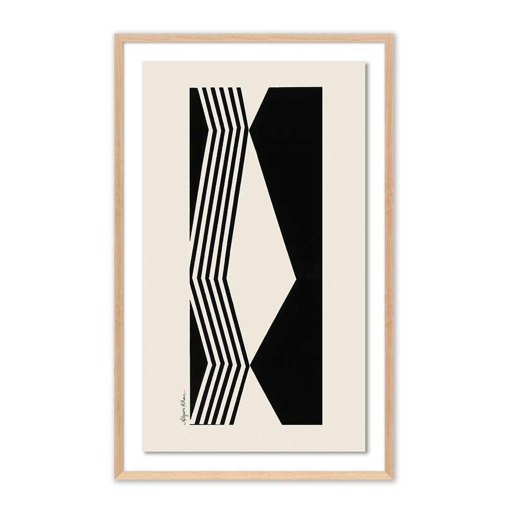Wall Art Touch By Alyson Khan - 25"X40" - White Oak