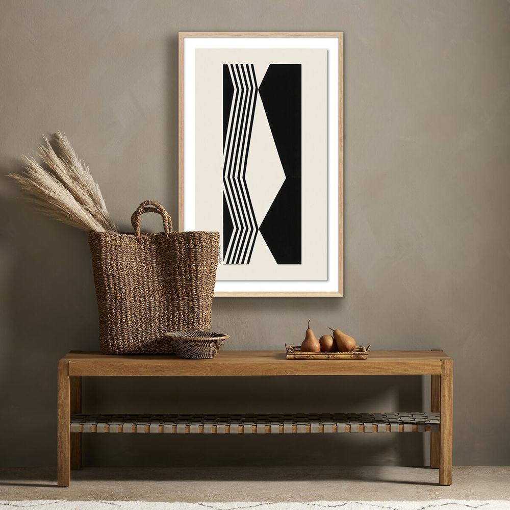 Wall Art Touch By Alyson Khan - 25"X40" - White Oak