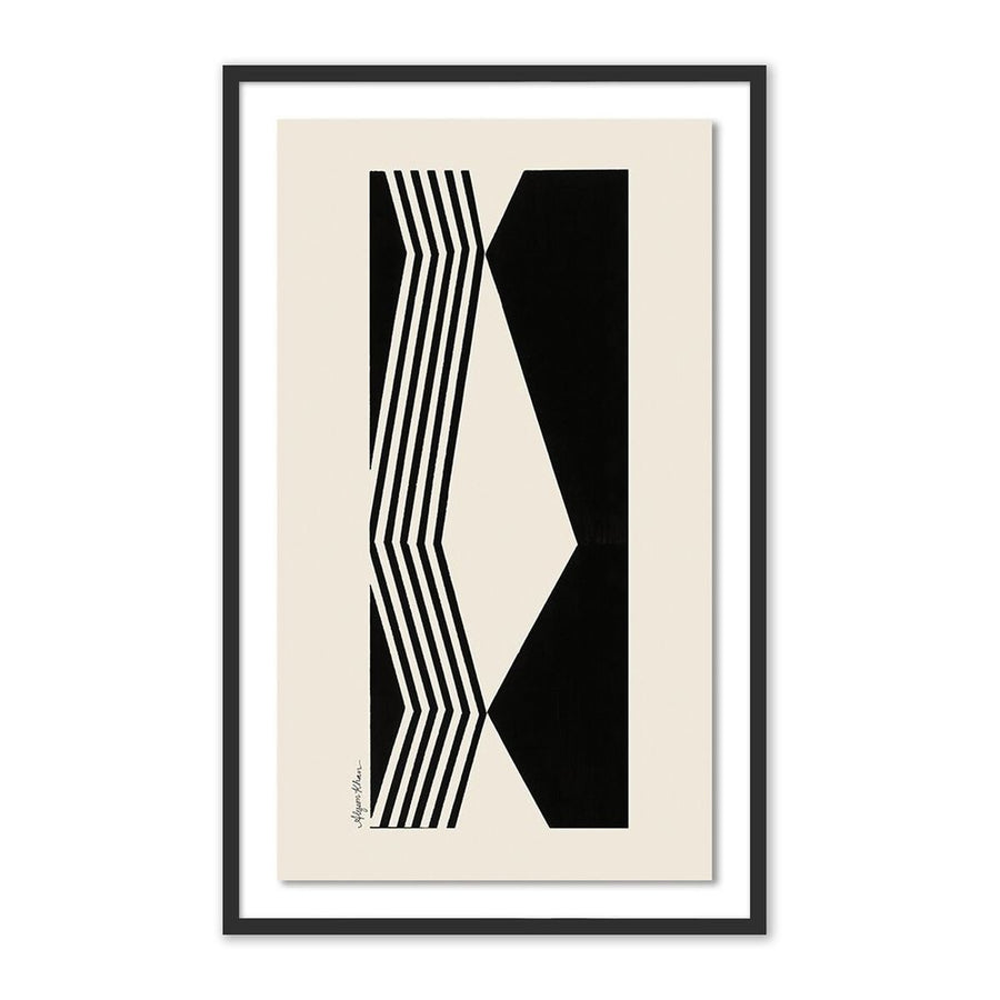 Wall Art Touch By Alyson Khan - 25"X40" - Black Maple