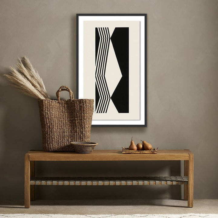 Wall Art Touch By Alyson Khan - 25"X40" - Black Maple