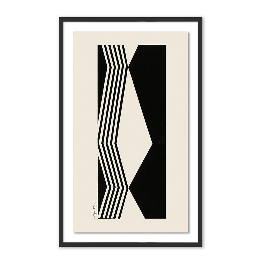 Wall Art Touch By Alyson Khan - 16"X24" - Black Maple