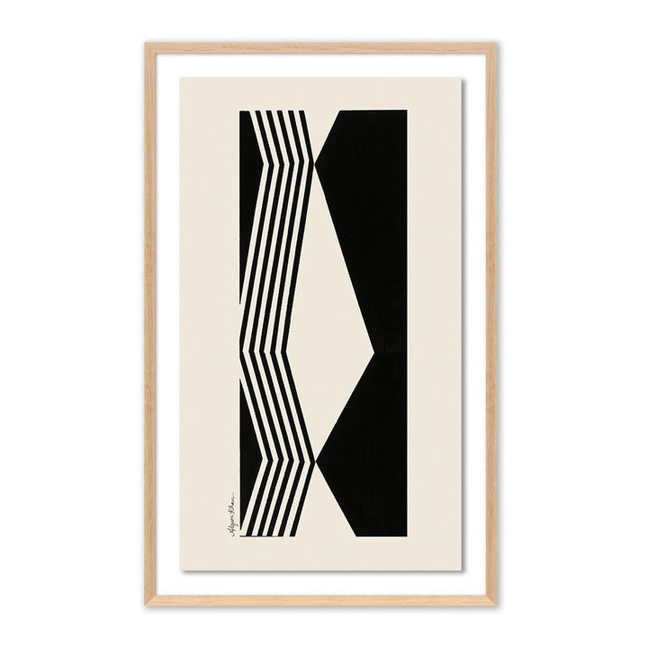 Wall Art Touch By Alyson Khan - 16"X24" - White Oak