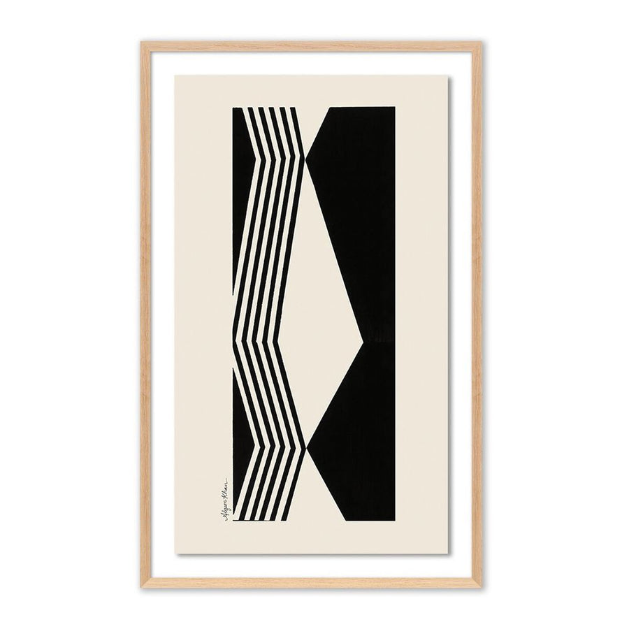 Wall Art Touch By Alyson Khan - 16"X24" - White Oak