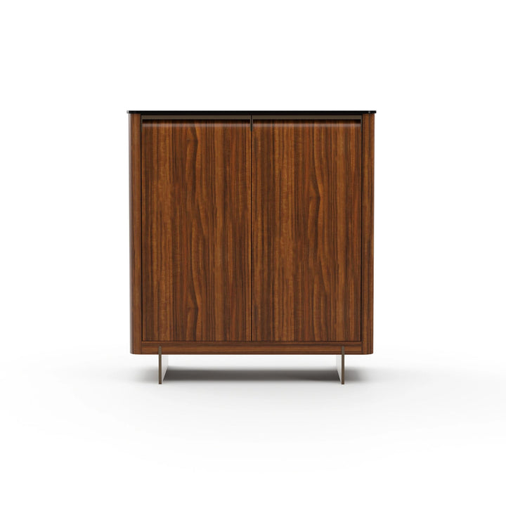 ALTURA GLASS TOP HALL CHEST