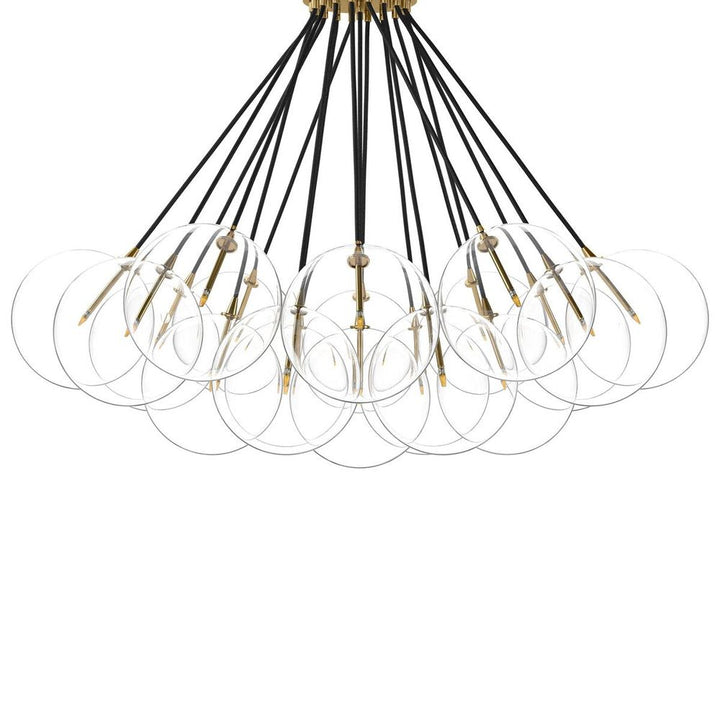 Nimbus Chandelier - Burnished Brass