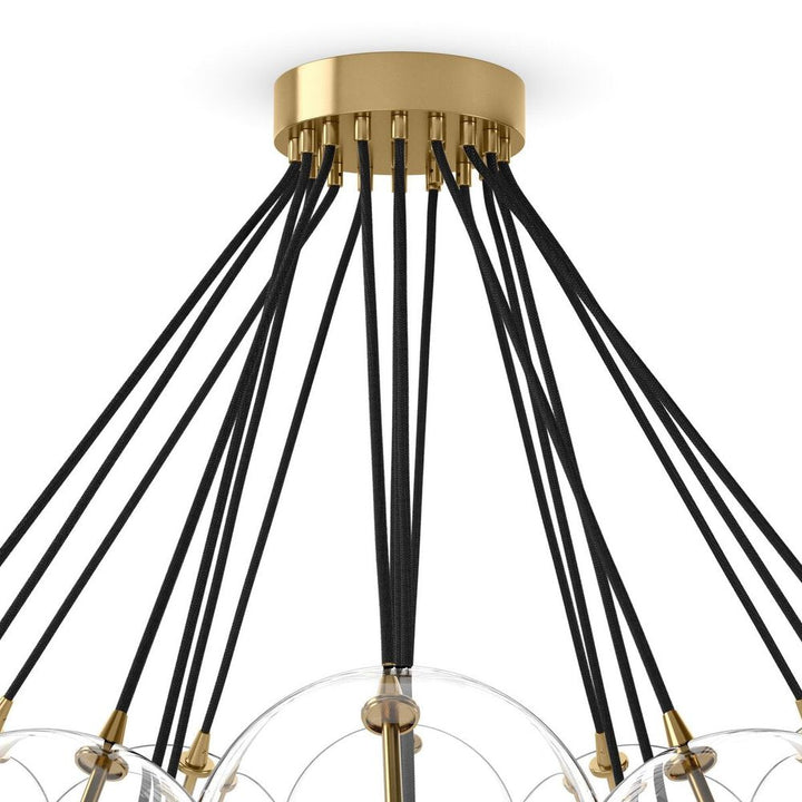 Nimbus Chandelier - Burnished Brass