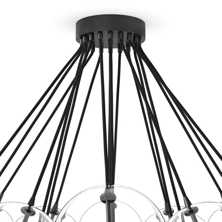 Nimbus Chandelier - Black Gunmetal