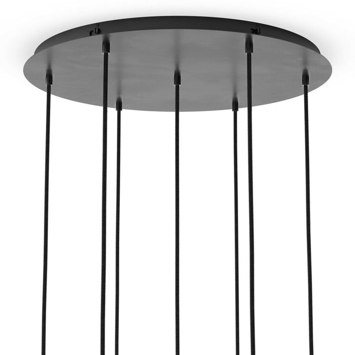 Galaxy 7 Mix Chandelier - Black Gunmetal