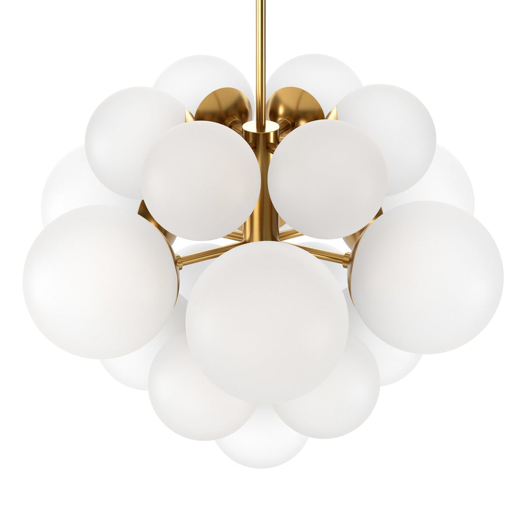 Celeste Chandelier - Burnished Brass