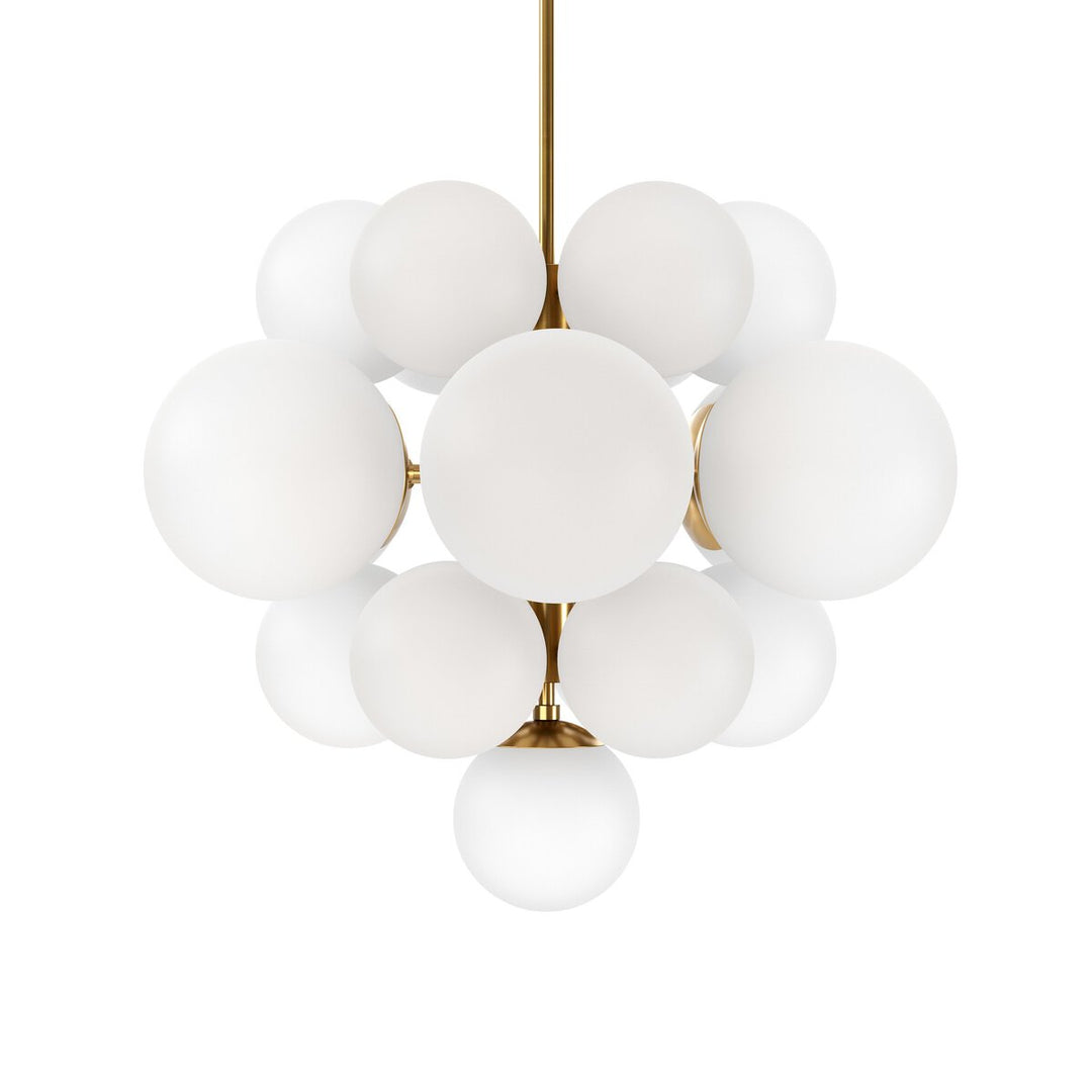 Celeste Chandelier - Burnished Brass