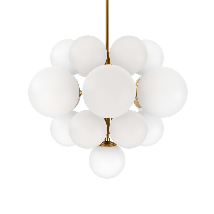 Celeste Chandelier - Burnished Brass