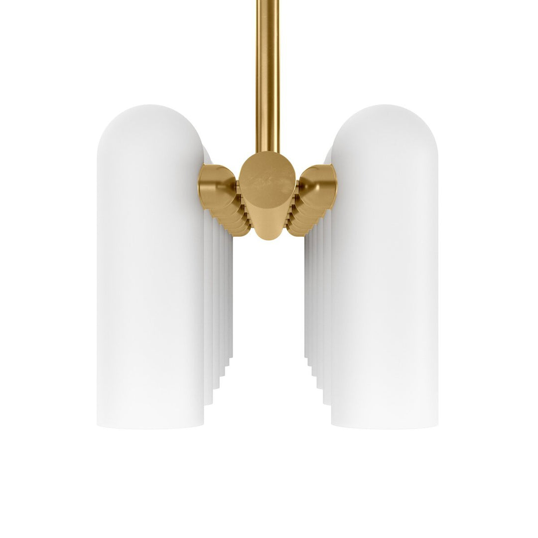 Journey Linear Md Chandelier - Burnished Brass