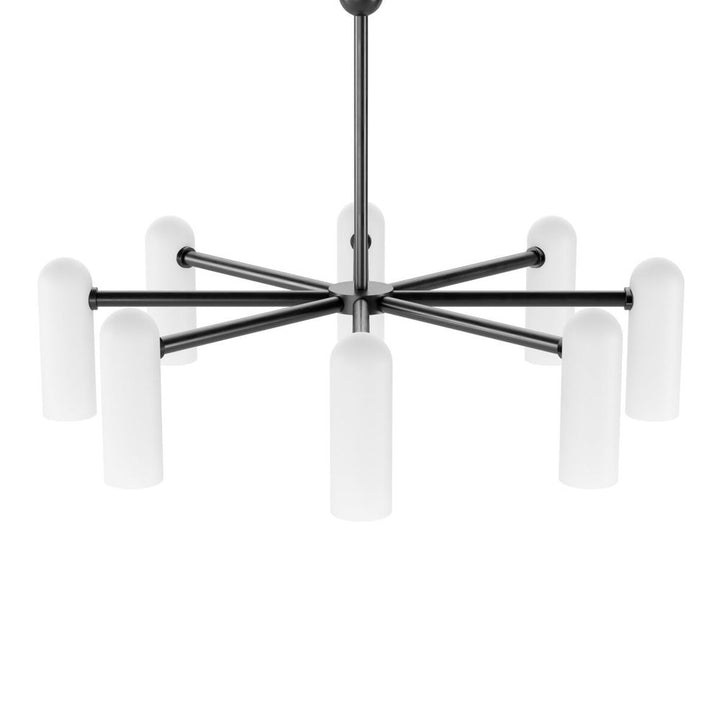 Chandeliers Journey Round Md Chandelier - Black Gunmetal
