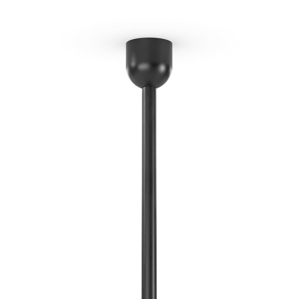 Journey Round Md Chandelier - Black Gunmetal