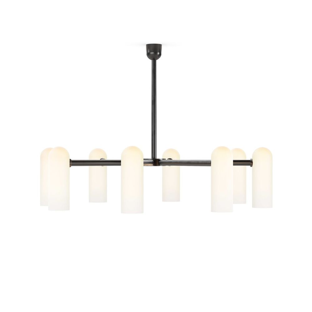 Chandeliers Journey Round Md Chandelier - Black Gunmetal