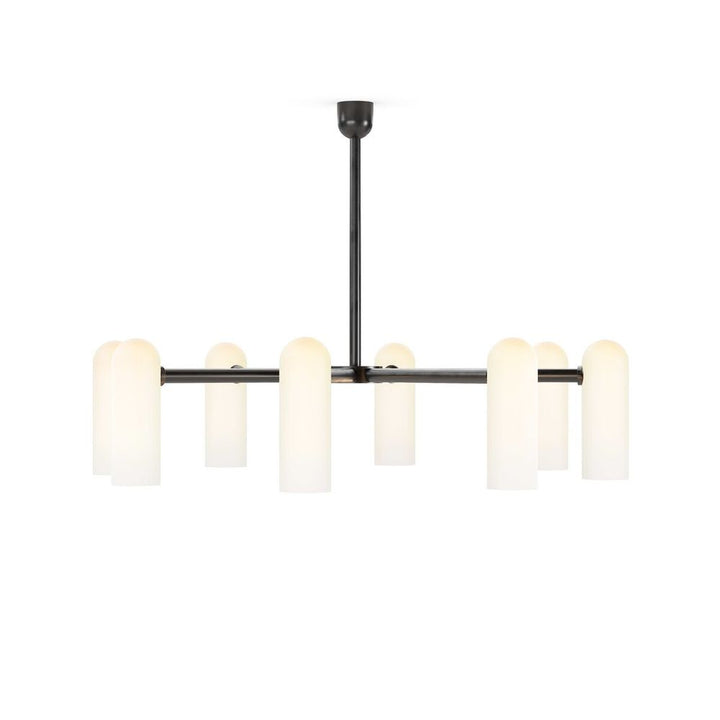 Chandeliers Journey Round Md Chandelier - Black Gunmetal
