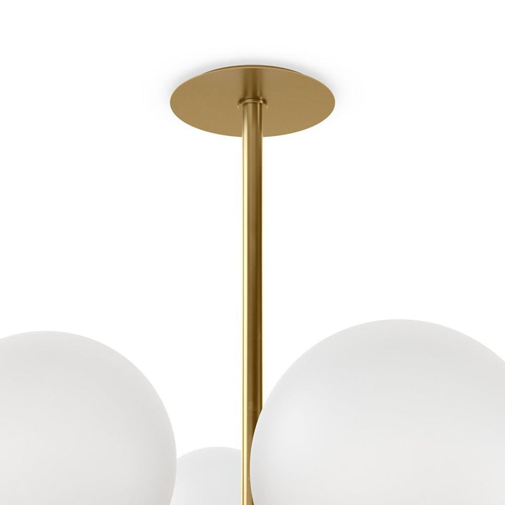 Cosmos Chandelier - Burnished Brass