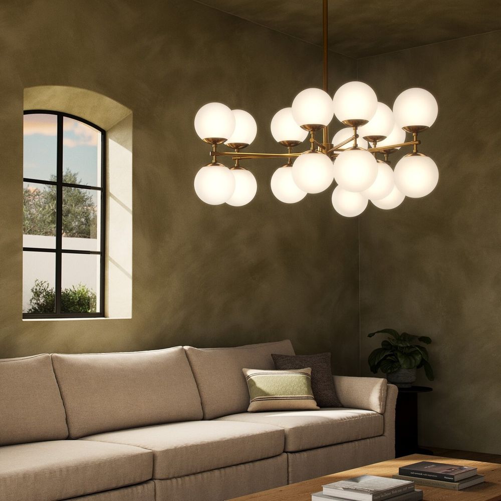 Chandeliers Cosmos Chandelier - Burnished Brass