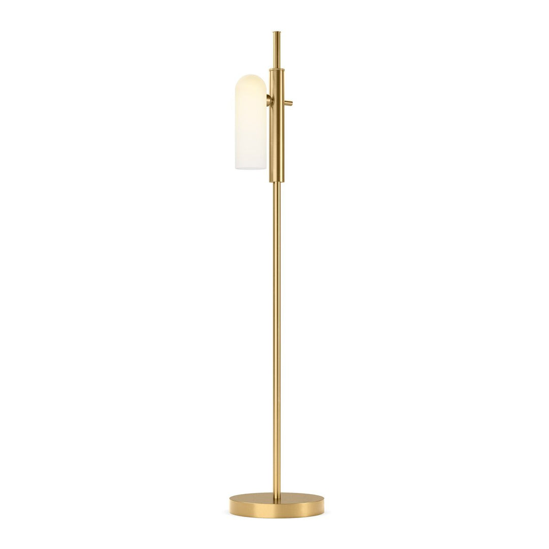 Journey 1 Floor Lamp - Burnished Brass