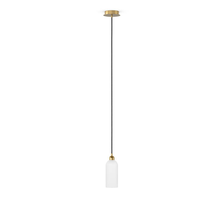 Journey Single Pendant - Burnished Brass - Medium