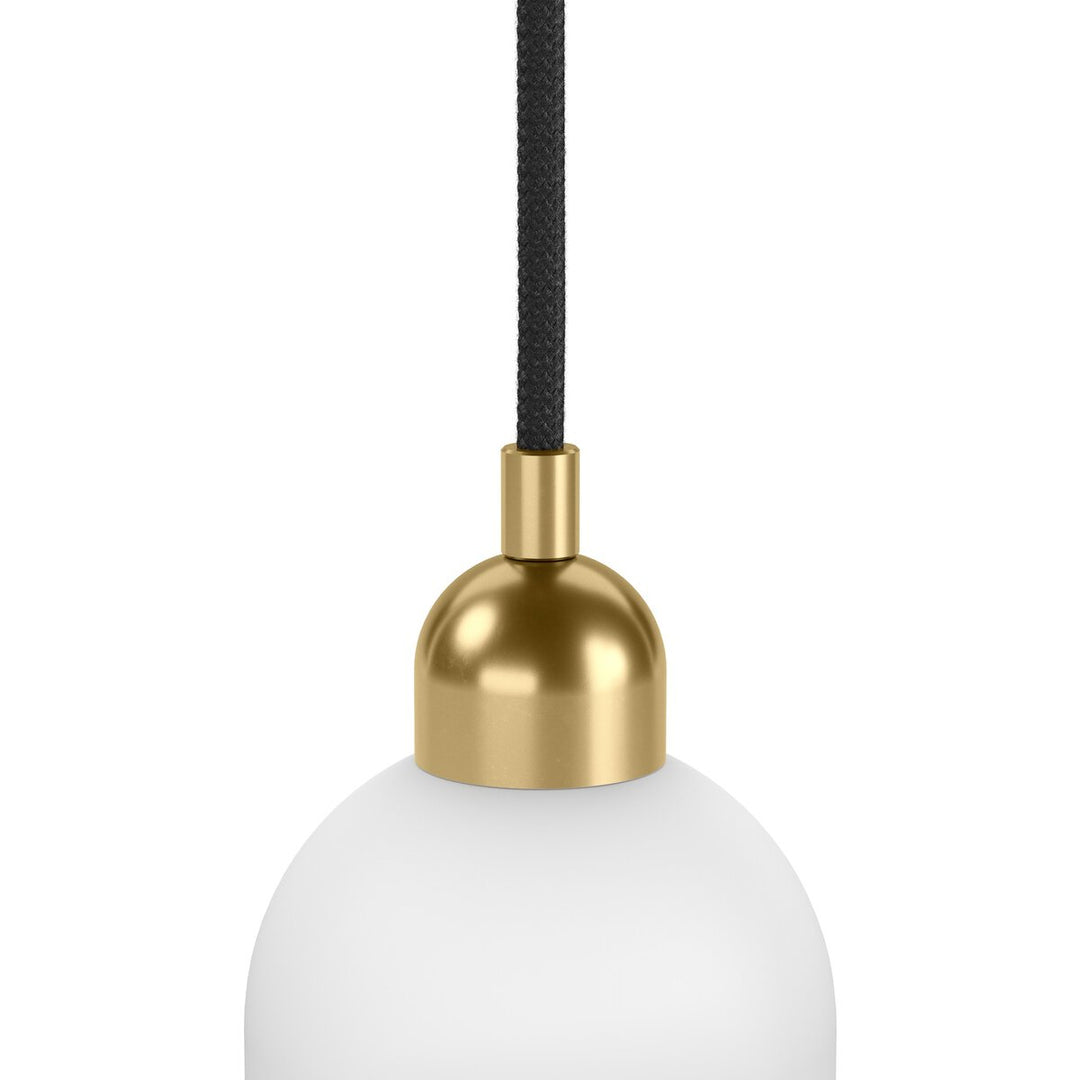 Journey Single Pendant - Burnished Brass - Medium