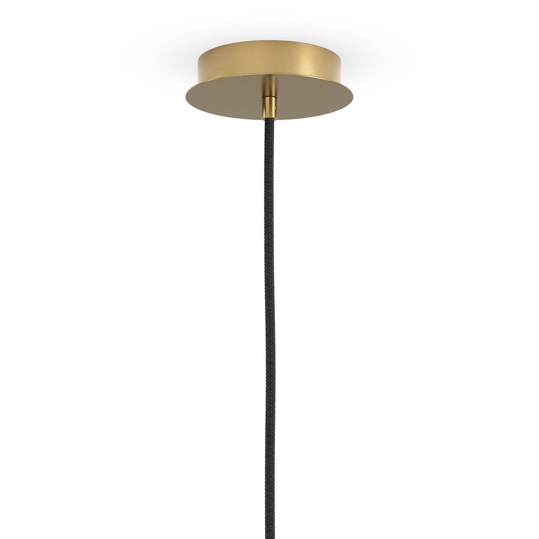 Journey Single Pendant - Burnished Brass - Medium