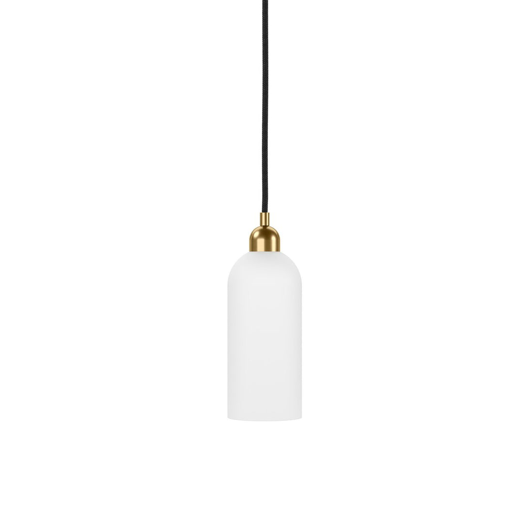 Journey Single Pendant - Burnished Brass - Medium