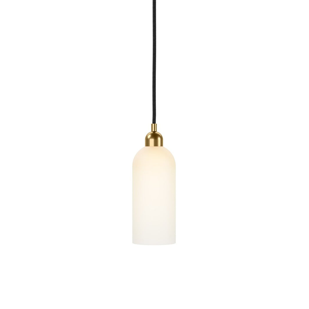 Journey Single Pendant - Burnished Brass - Medium