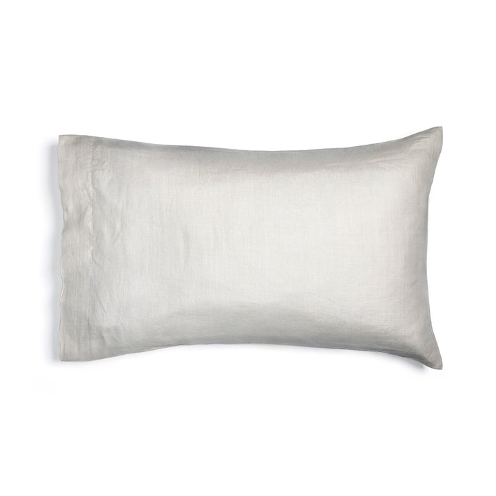 Fable Pillowcase, Set Of 2 - Sabel Light Grey - Queen