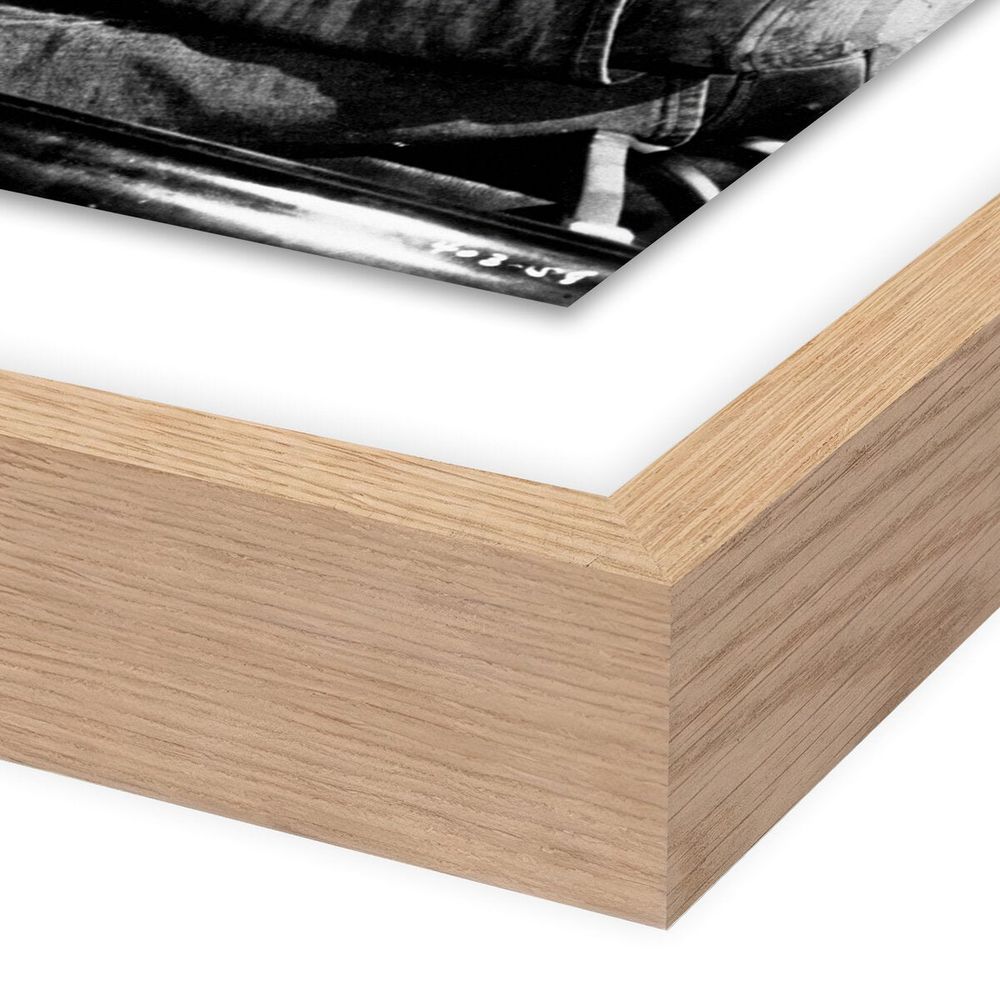 Wall Art James Dean In Motion Picture Giant By Getty Images - 40"X30" - White Oak