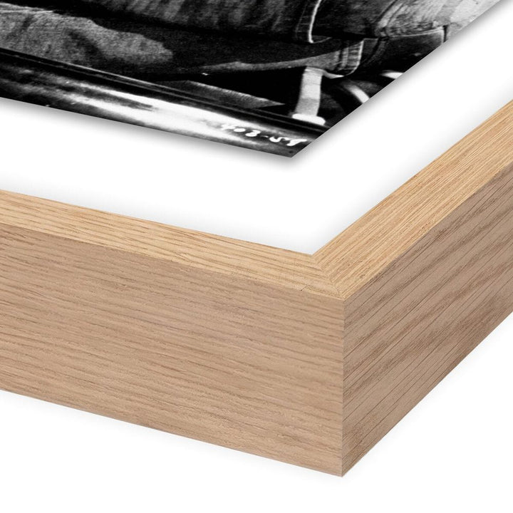 Wall Art James Dean In Motion Picture Giant By Getty Images - 40"X30" - White Oak