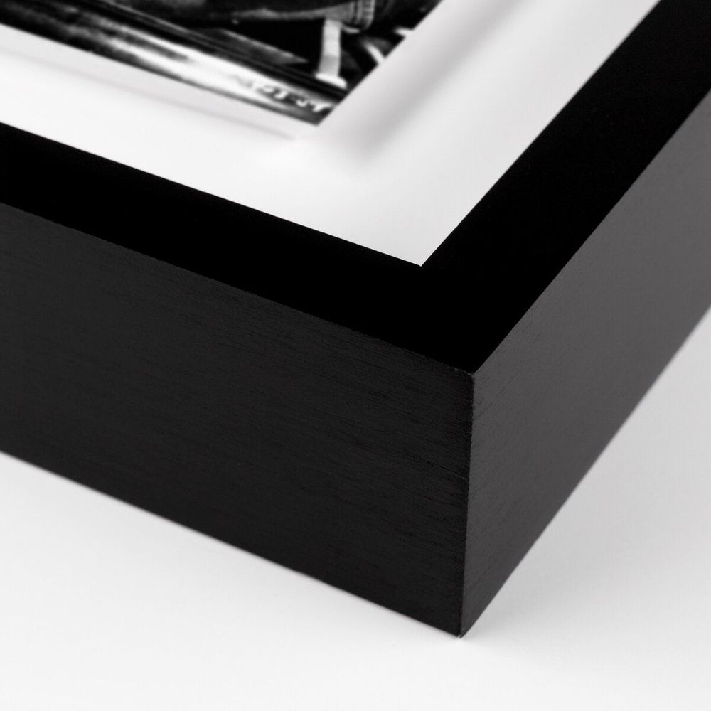 Wall Art James Dean In Motion Picture Giant By Getty Images - 24"X18" - Black Maple