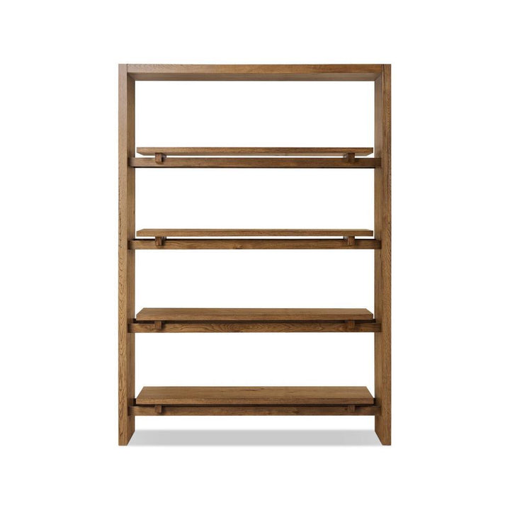 Bookcases & Etageres Theodore Bookcase: Rustic Amber Oak