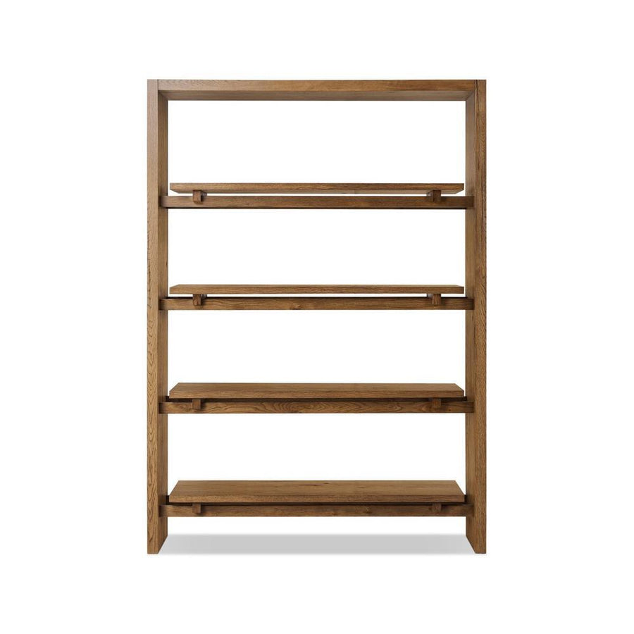 Bookcases & Etageres Theodore Bookcase: Rustic Amber Oak