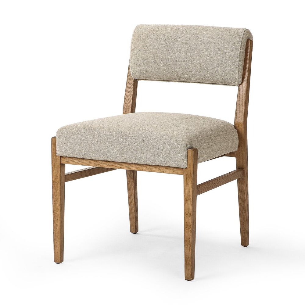Dining Chairs Navid Dining Chair: Weslie Flax - Smoked Grey