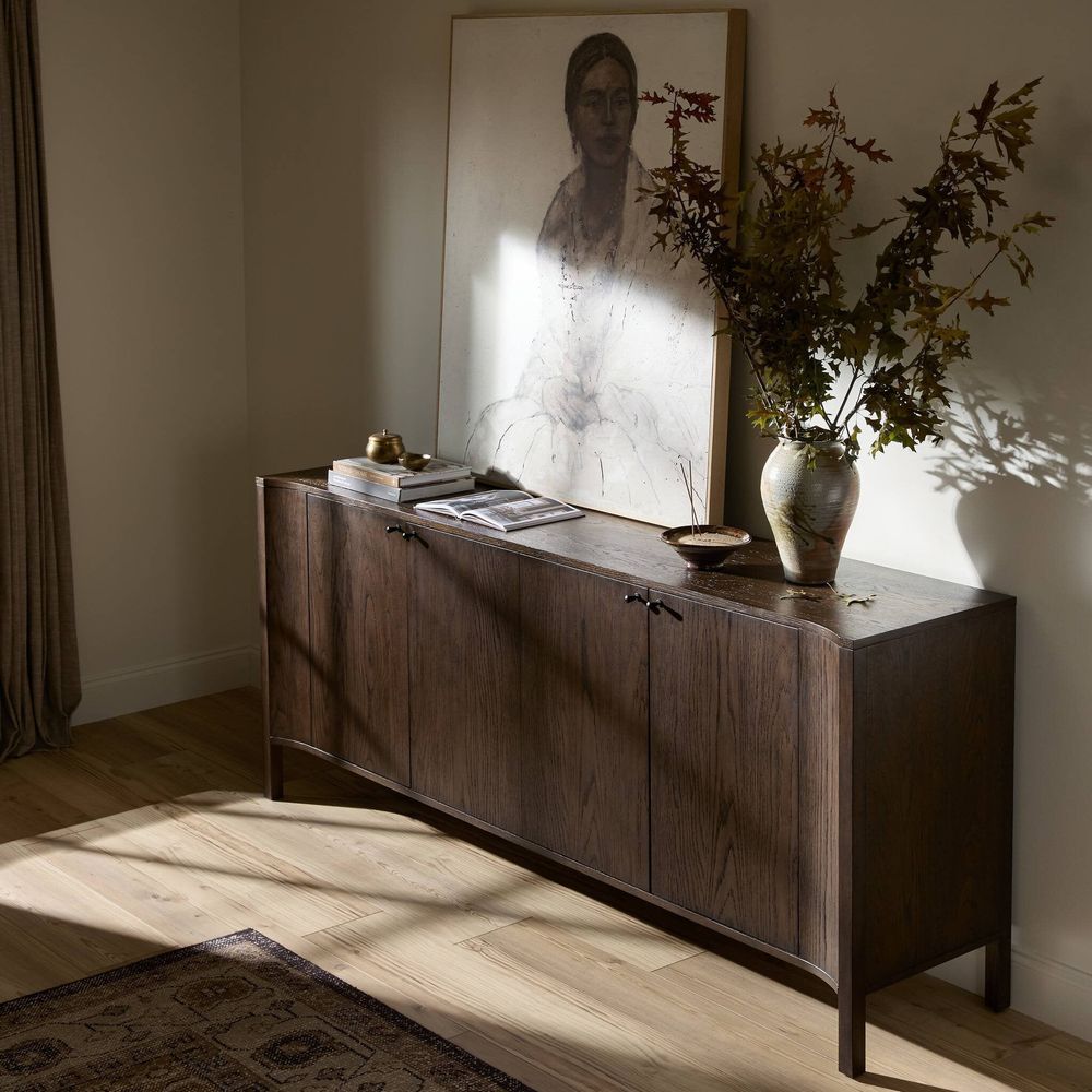 Sideboards & Credenzas Bindi Sideboard - Umber Brown Veneer