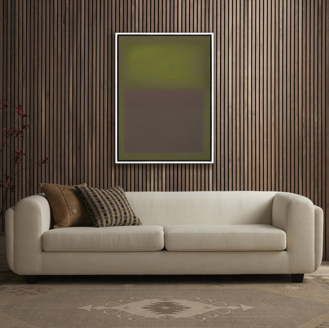 Composition Verdant By Charles Stuart - 30"X40" - White Maple