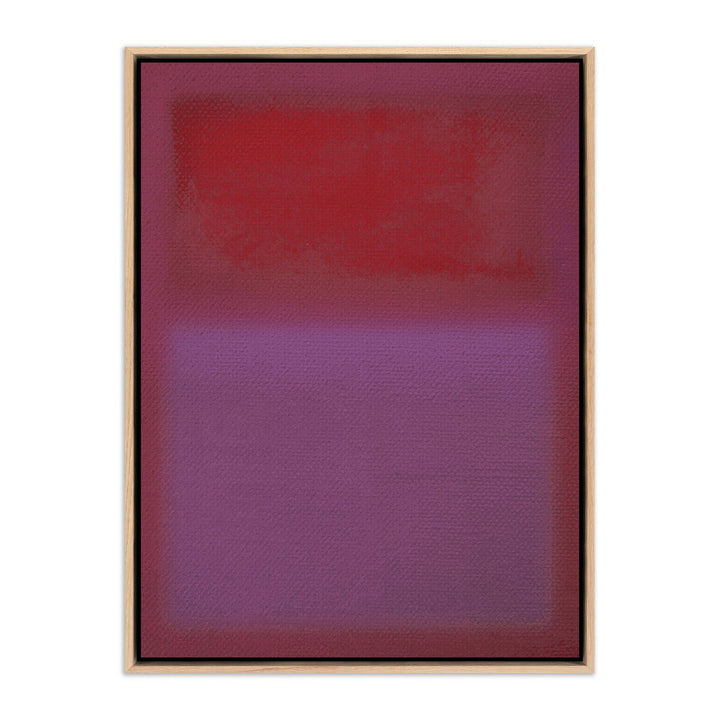 Composition Violet By Charles Stuart - 24"X32" - White Oak