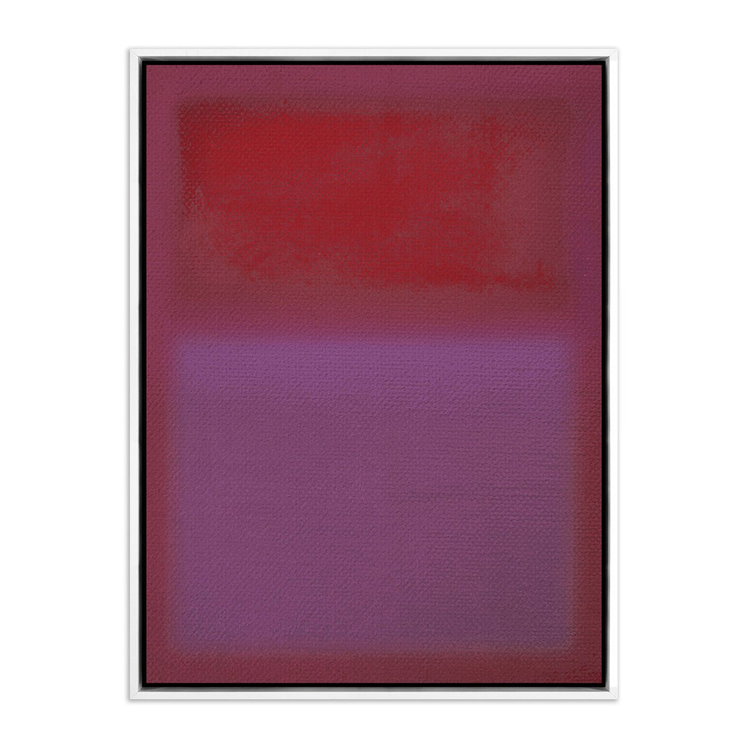 Composition Violet By Charles Stuart - 24"X32" - White Maple