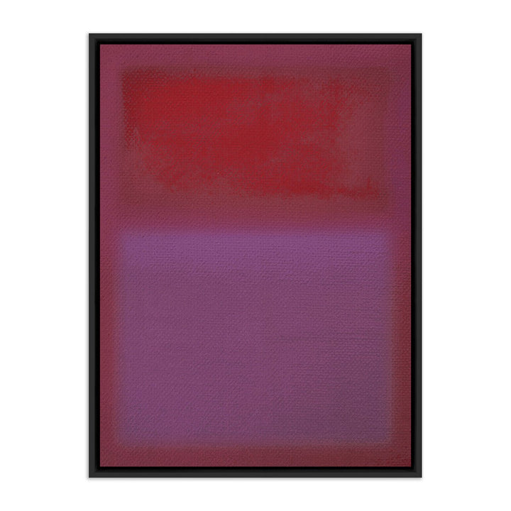 Composition Violet By Charles Stuart - 30"X40" - Black Maple