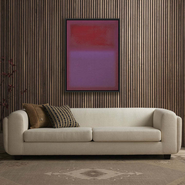 Composition Violet By Charles Stuart - 30"X40" - Black Maple