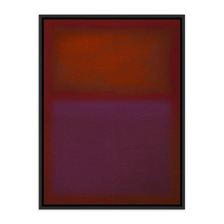 Composition Burgundy By Charles Stuart - 30"X40" - Black Maple