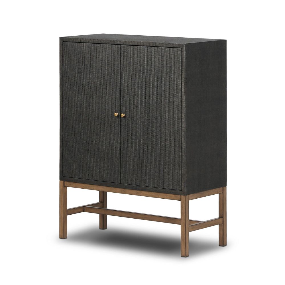 Bar Storage: Cabinets Fiona Bar Cabinet - Russet Mahogany